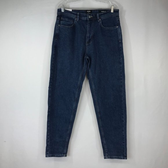 COTTON - ON - MEN'S 32 - BLUE DENIM RELAXED TAPERED JEAN - Picture 1 of 9